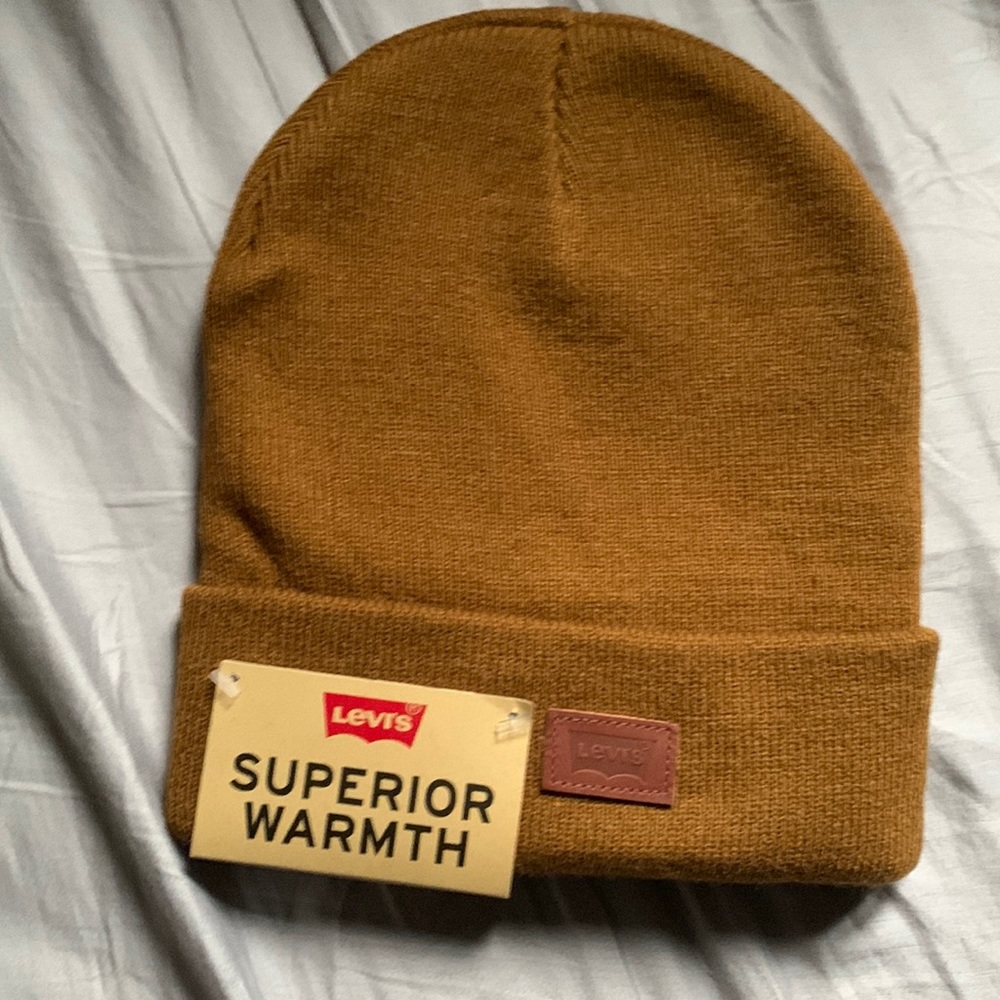 Levi’s Tan Beanie